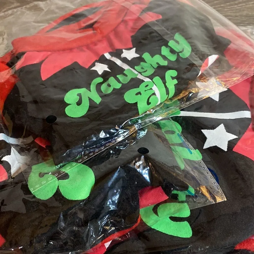 🎈Naughty Elf Dog Christmas Shirt
